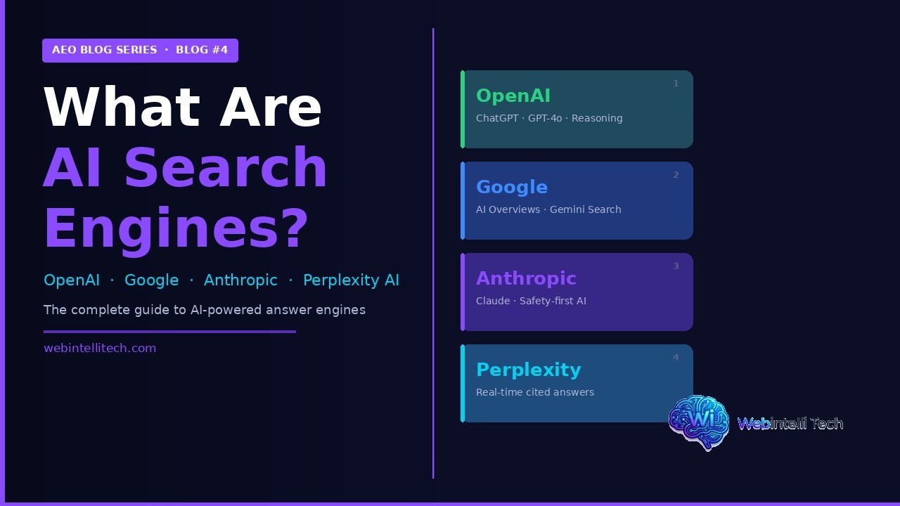 What are AI search engines
